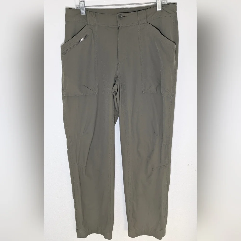 REI Olive Travel Joggers with Zip Pocket - Picture 1 of 12